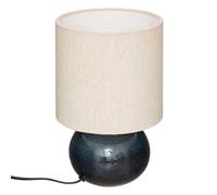 Lampe à Poser Boule Gaia 28cm Bleu