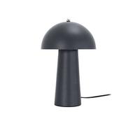 - Lampe à poser champignon - Hauteur 32 cm - Gris foncé