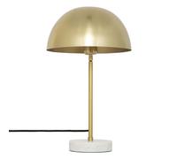 Atmosphera - Lampe à poser Lilio - métal doré et marbre - H46 cm