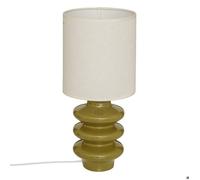 Lampe à poser champignon secteur Vinus vert Kaki H41,5cm - Atmosphera Créateur d'intérieur