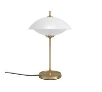 Lampe à Poser Clam Opale/ Laiton