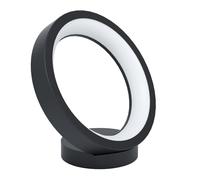 Lampe à poser connecté MARGHERA-C LED 16W en acier noir 270x0x265mm