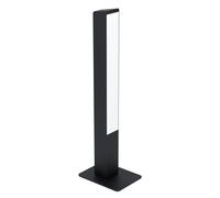 Lampe à poser connecté SIMOLARIS-Z LED 16W en aluminium et acier noir 55x55x515mm