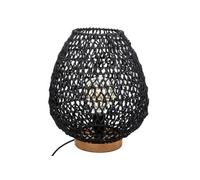 Lampe à poser corde Etel noir