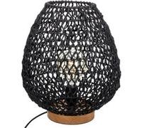 Lampe à poser corde Etel noir Atmosphera Noir G