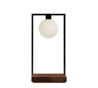 Lampe à Poser CURIOSITY 36 avec Boule Noir/ Brun