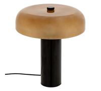 Lampe à Poser Cylindre en Verre Jody 37cm Ambre