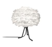 Lampe à Poser de Table Umage Eos Mini Trépied Blanc avec Pieds Noir