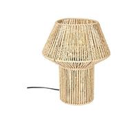 Lampe à Poser Effet Corde Tressée Forme Géométrique - MIREL -