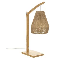 Lampe à poser en arc Palm - Hauteur 55 cm - Beige