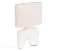 Lampe à Poser en Céramique Gaby 31cm Blanc
