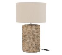 Lampe à poser en coton et béton - MES