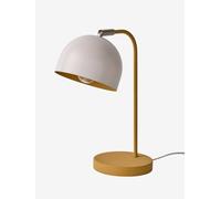 Lampe à poser en métal bicolore cannelle TU