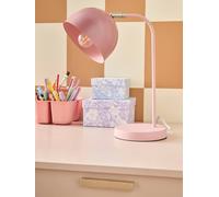 Lampe à poser en métal bicolore rose TU