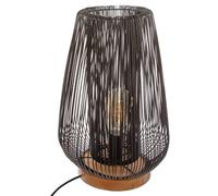 Atmosphera Lampe filaire Noda – métal, E27 40 W, 40,5 cm – Noir