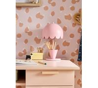 Lampe à poser en métal inclinable rose pâle TU