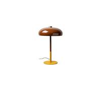 Lampe à poser en métal marron, lampe de bureau - Chehoma, Billie - 30x30x47 cm