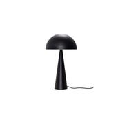 Lampe à poser en métal noir, E14, 1 ampoule, format XXL, forme fongique - Hübsch, Mush - 35x35x52 cm