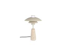 Lampe à poser en travertin beige Cole