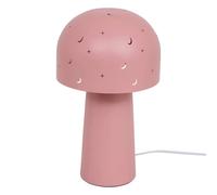 Lampe à Poser Enfant Champignon Starry 27cm Rose