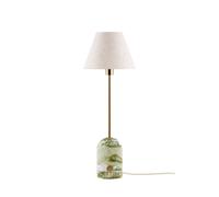 Lampe à Poser Gino 20 cm en Marbre Vert Clair