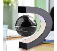 Lampe à poser globe terrestre lévitant - Noir