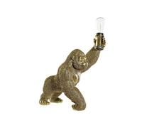 Lampe à poser gorille doré 48 cm