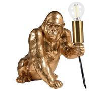 Lampe à poser Gorille HARAMBE Doré