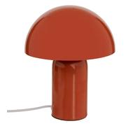 Atmosphera - Lampe Champignon Lito - Terracotta - Métal - H24,5 cm - Douille E27 - Secteur - Style Rétro et Design - Idéale Chambre, Salon, Bureau - 25W Max