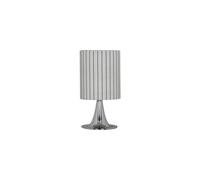 Lampe à poser h 50 cm aluminium argenté HDTulip