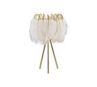 LAMPE DE TABLE SUR PIED PLUME