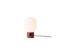 Lampe à Poser JWDA en Travertin Rouge
