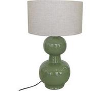 Lampe à poser Laki Céramique vert matcha D40cm H65cm Vert