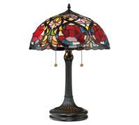 Quoizel Lampe de table Larissa E27 Multicolore QZ-LARISSA-TL
