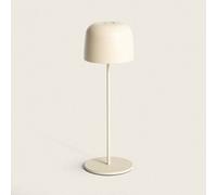 Lampe À Poser Led 1,2 W Extérieure Portative Aluminium Avec Batterie Rechargeable Wink Beige