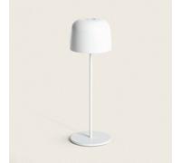 Lampe À Poser Led 1,2 W Extérieure Portative Aluminium Avec Batterie Rechargeable Wink Blanc