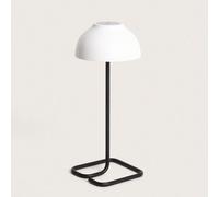 Lampe À Poser Led 3w Portable Pour Extérieur Avec Batterie Usb Rechargable Carlo Blanc / Noir