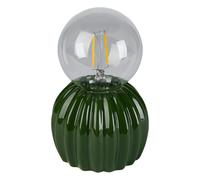 Lampe à Poser LED en Céramique Cactos 15cm Vert