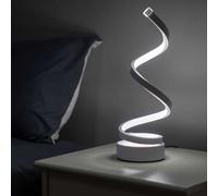 Lampe a poser led - inoleds - spirale blanc - dimmable