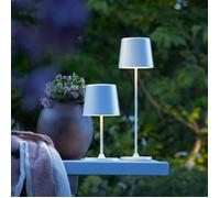 Brilliant G90939/75 Kaami Lampe de table à LED d'extérieur 2 W blanc