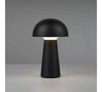 Trio-Leuchten Lampe de table Lennon LED avec batterie IP44 noire 2W