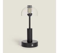 Lampe À Poser Led Portable Avec Batterie Usb Rechargeable Ludza Noir