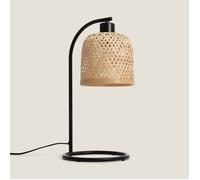 Lampe À Poser Métal Et Bambou Adola Naturel
