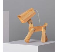 Lampe À Poser Métal Et Bois Kids Coba Doggi Naturel