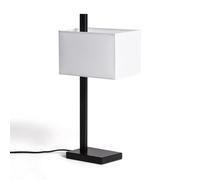 Ledkia Lampe à Poser Métal et Tissu avec Port USB et Interrupteur Tactile Malena Noir