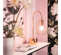 Ledkia Lampe à Poser Métal Fugalaau Cuivre