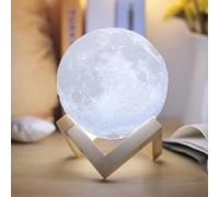 Lampe à poser moovymoon lune 15 cm