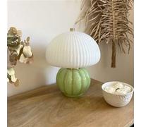 Lampe à poser Objet Paris Madeleine - Verre et céramique Vert Matcha - H25cm D22cm Vert
