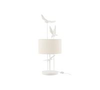 Lampe à Poser "Oiseaux" 79cm Blanc