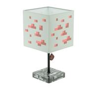 Lampe à Poser - PALADONE - Minecraft - Abat-jour en Tissu - Base en Métal - 35 cm de Hauteur